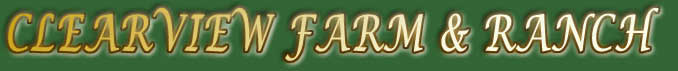 Clearview Farm and Ranch Banner